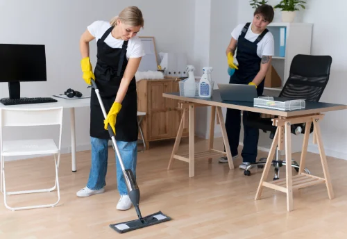 Nettoyage de bureau professionnel à Hombleux