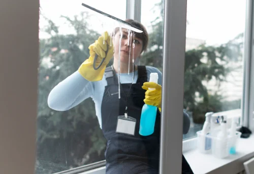 Nettoyage de vitres intérieures et extérieures à Hombleux